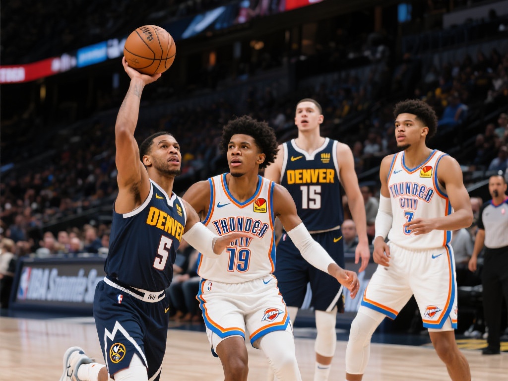 ESPN预测：雷霆击败掘金胜率高达75.4%