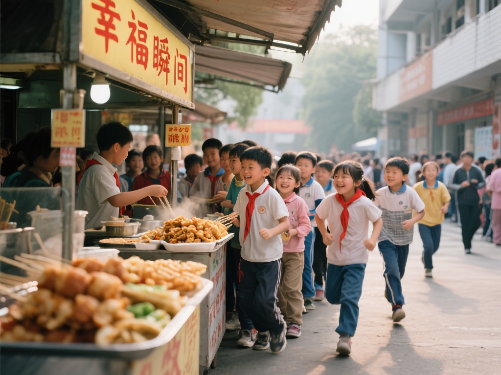 你还记得童年学校门口那些难忘的小吃吗？