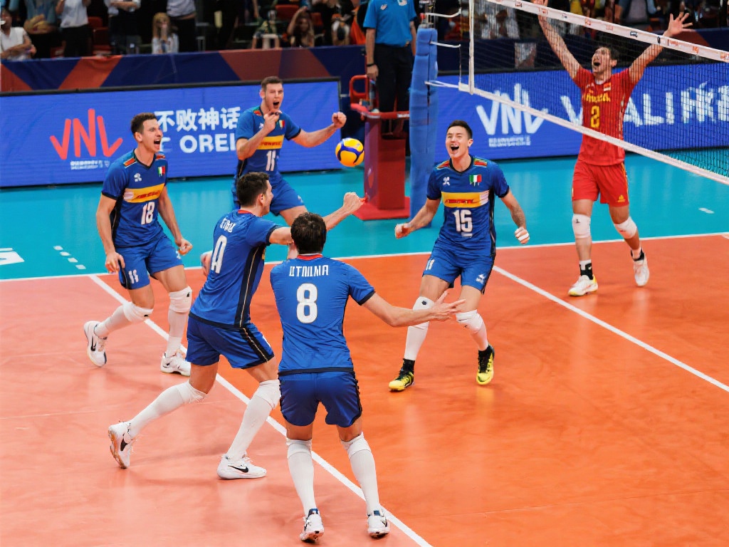 中国队力克意大利队豪取三连胜巩固优势